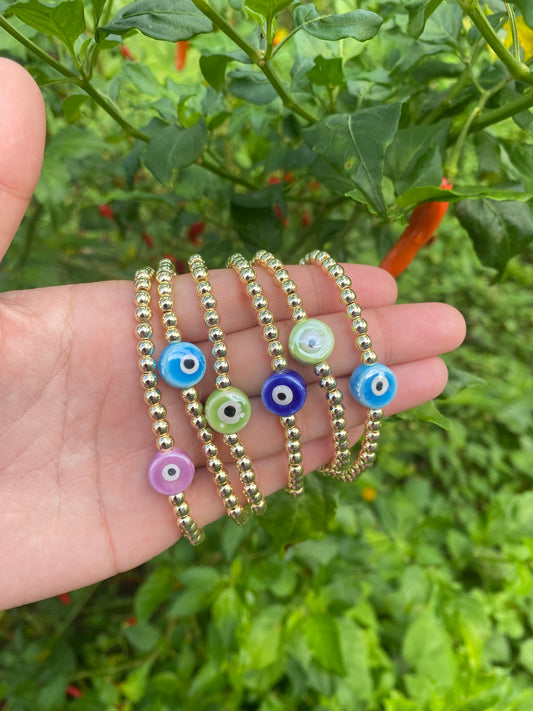 Evil Eye Golden Bracelets