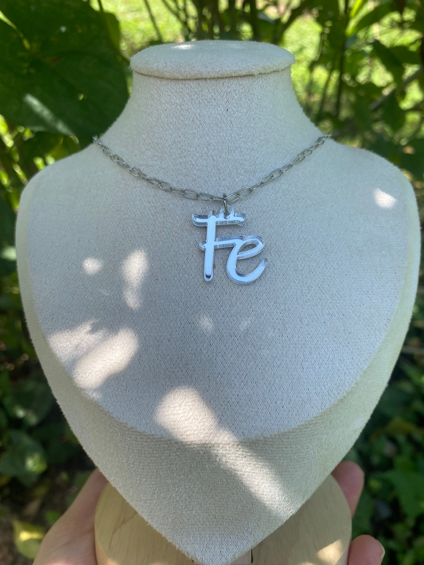 Fe Silver Necklace