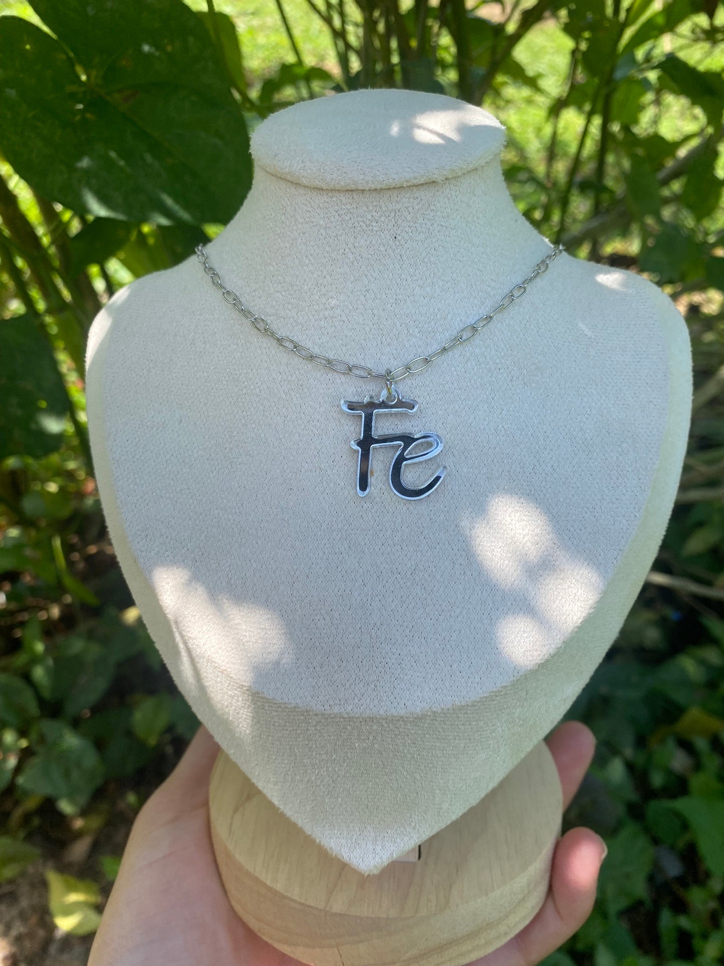 Fe Silver Necklace